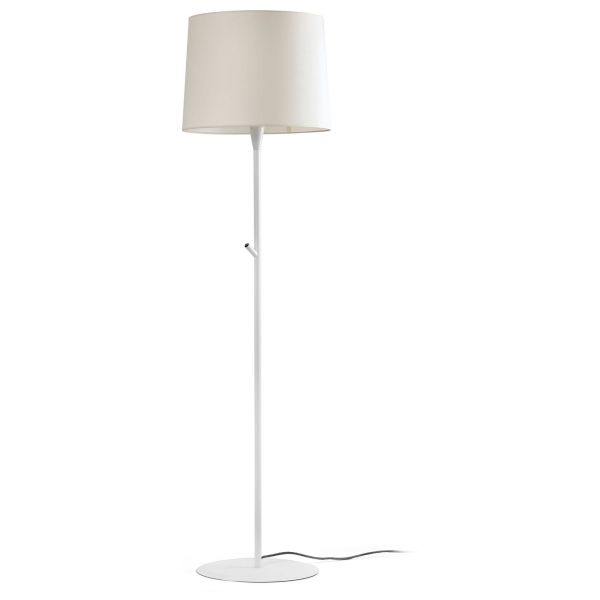 Lampa podłogowa Faro 64312-08 CONGA White/beige floor lamp