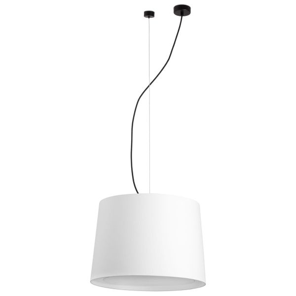 Lampa wisząca Faro 64314-54 CONGA Black/white pendant lamp ø450