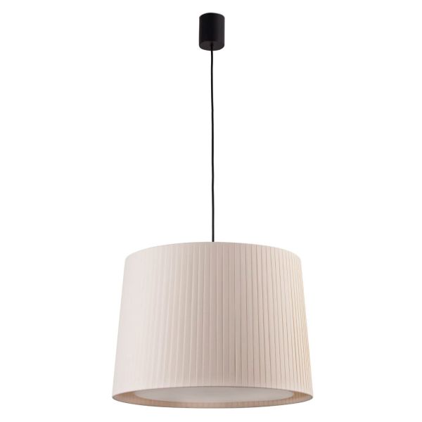 Lampa wisząca Faro 64315-44 SAMBA Black/ribbon beige pendant simple lamp