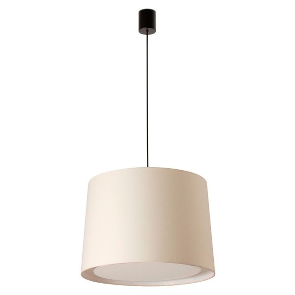 Lampa wisząca Faro 64315-55 CONGA Black/beige pendant simple lamp