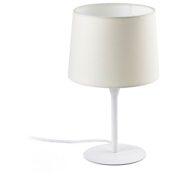 Lampa stołowa Faro 64316-01 CONGA S White/white table lamp