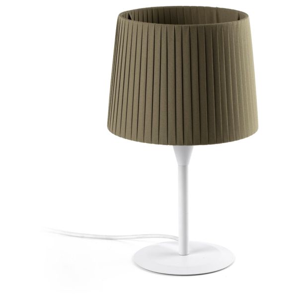 Настільна лампа Faro 64316-37 SAMBA S White/ribbon green mini table lamp