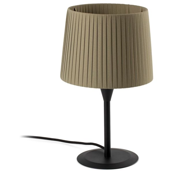 Lampa stołowa Faro 64317-37 SAMBA S Black/ribbon green mini table lamp