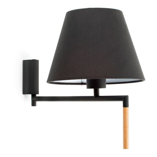 Kinkiet Faro 64400-12 RON Dark grey/black wall lamp