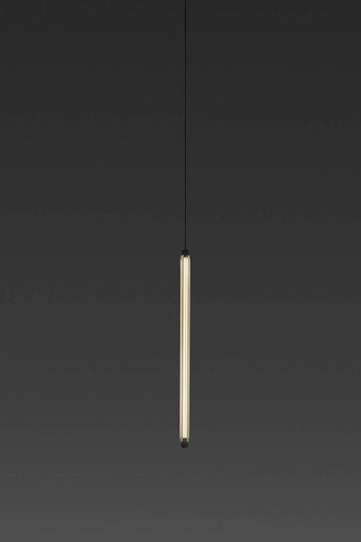 Lampa wisząca Faro 64602-111D Lumina 600 1L Pendant Lamp Black Led 12W 2200K Dal