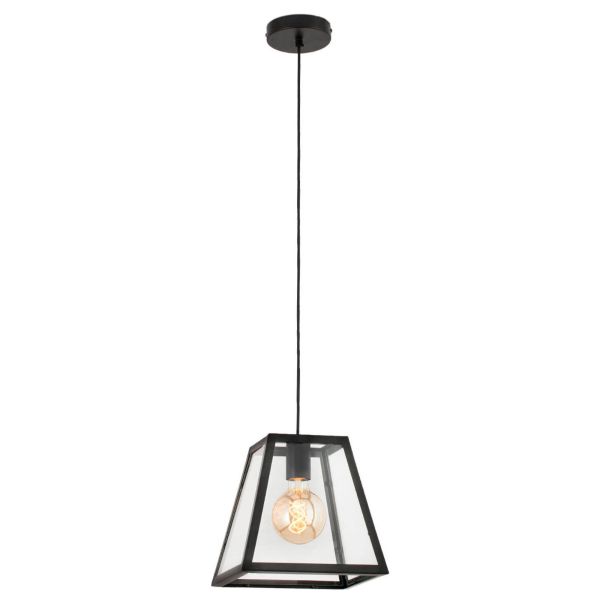 Lampa wisząca Faro 65082 ROSE Black pendant lamp