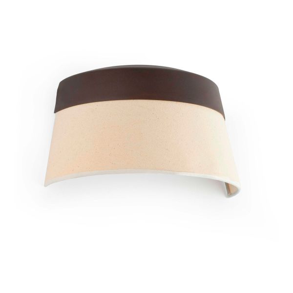 Lampa ścienna Faro 66191 SAC Brown and beige wall lamp 2L