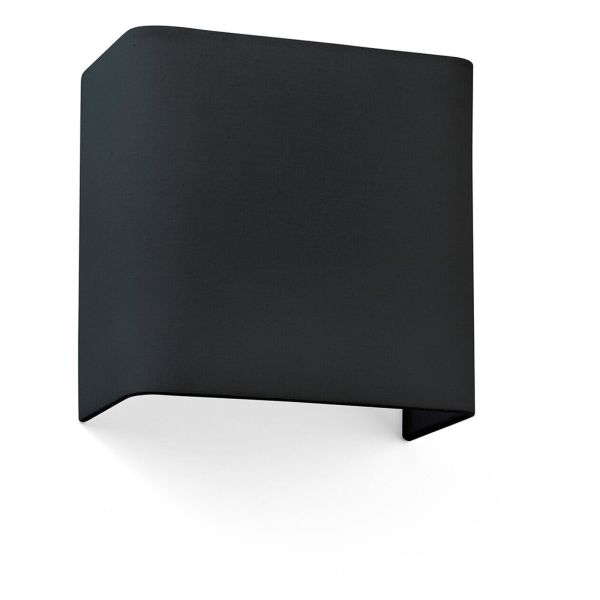 Kinkiet Faro 66412 COTTON SQ 200 Square black wall lamp