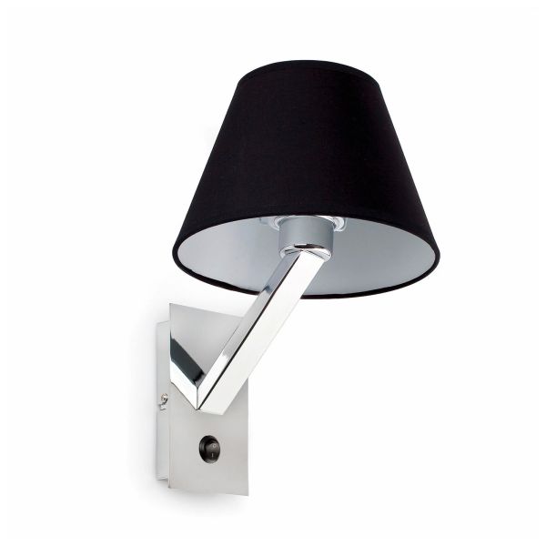 Kinkiet Faro 68505 MOMA Black wall lamp