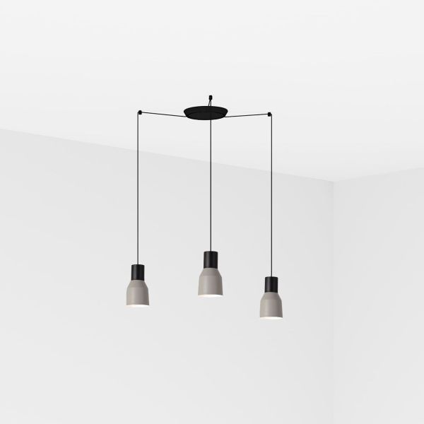 Żyrandol Faro 68591-3L KOMBO 120 3L Grey pendant lamp