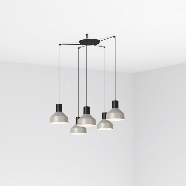 Żyrandol Faro 68593-5L KOMBO 200 5L Grey pendant lamp