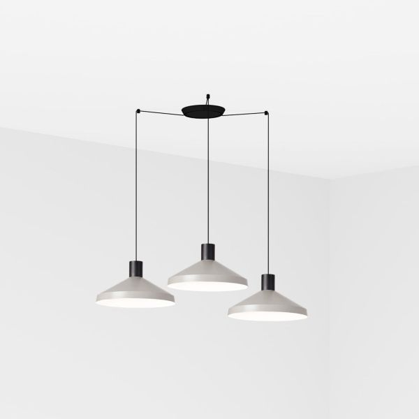 Żyrandol Faro 68595-3L KOMBO 400 3L Grey pendant lamp