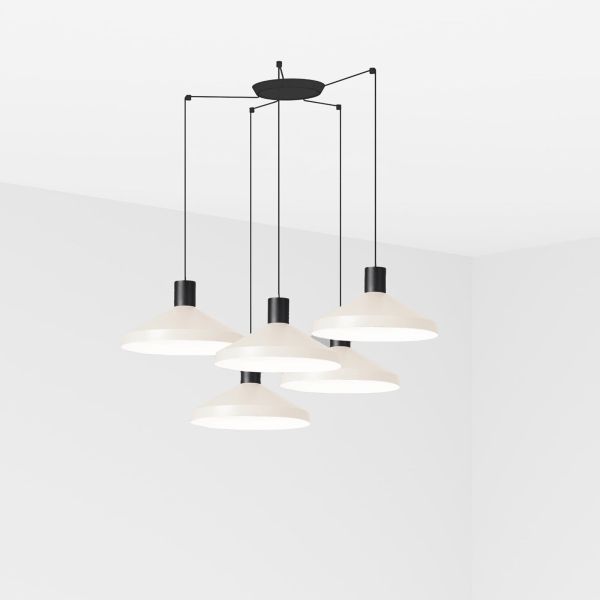 Люстра Faro 68596-5L KOMBO 400 5L Beige pendant lamp