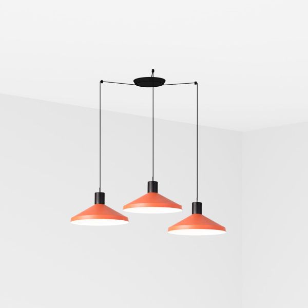 Żyrandol Faro 68597-3L KOMBO 400 3L Terracotta pendant lamp