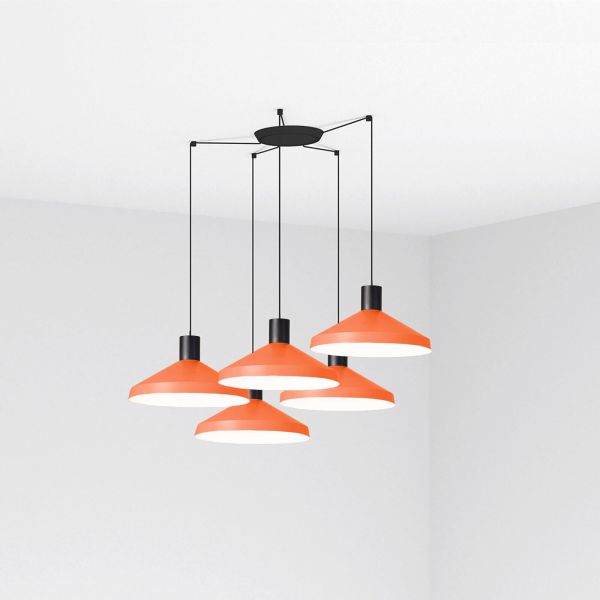 Люстра Faro 68597-5L KOMBO 400 5L Terracotta pendant lamp