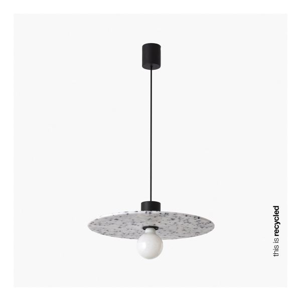 Lampa wisząca Faro 68600-51 CONFETTI 400 pendant lamp recycled marmoreal ø45cm