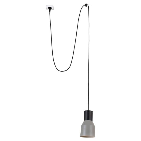 Lampa wisząca Faro 68604-62 KOMBO 120 Grey pendant lamp with plug