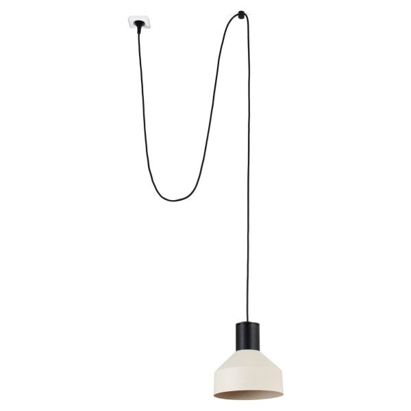 Підвісний світильник Faro 68604-65 KOMBO 200 Beige pendant lamp with plug