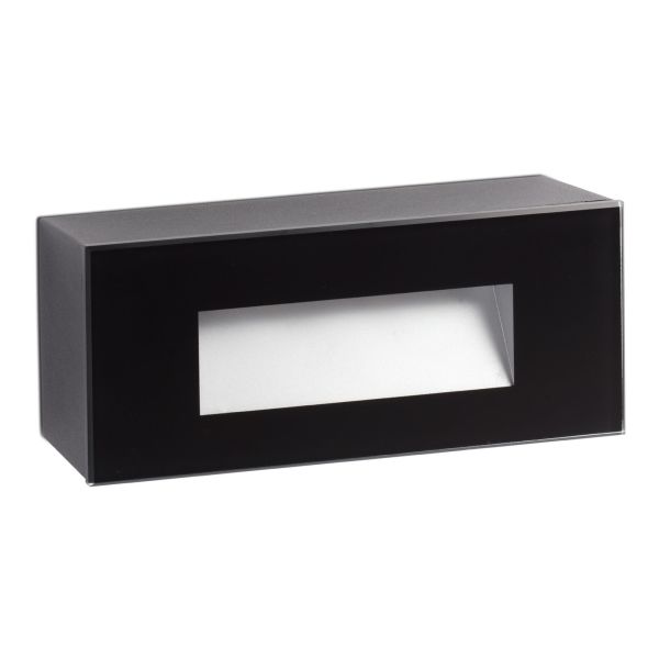 Lampa ścienna Faro 70278 Dart RCT Black recessed lamp