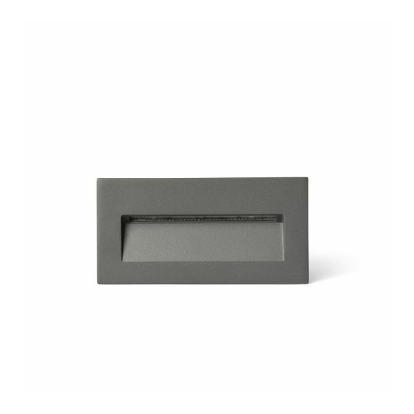 Настінний світильник Faro 70289 Mani Recessed Dark Grey 5W 2200-2700-3200-4000K
