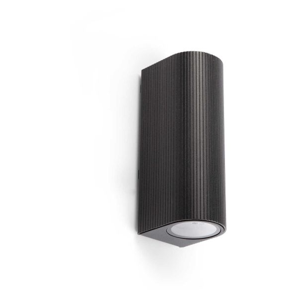 Настінний світильник Faro 70327 Estela Wall L. Black 2xGU10