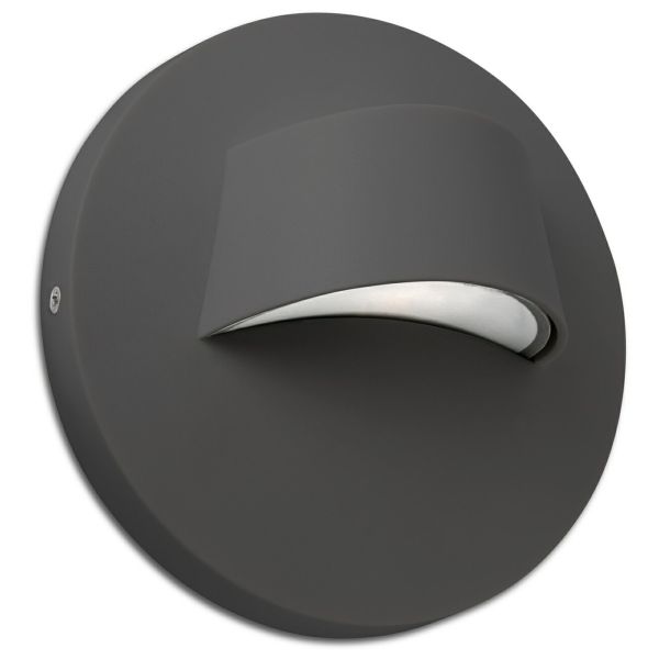 Lampa ścienna Faro 70409 BROW Grey wall lamp