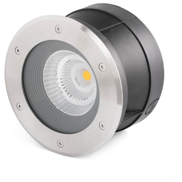 Грунтовий світильник Faro 70586 SURIA 220 Inox recessed lamp 24°