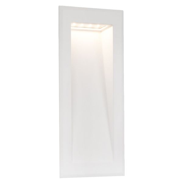 Lampa ścienna Faro 70834 SOUN 105 White recessed lamp