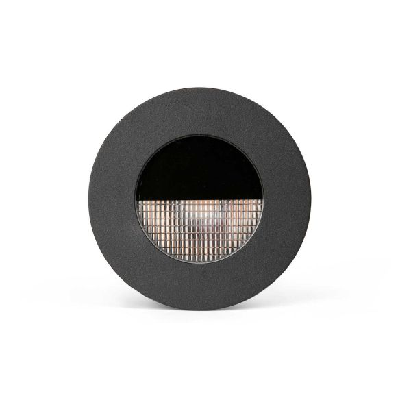 Настінний світильник Faro 70860 Grund Anodized Black Wall Washer Led 13W 3000K 24v