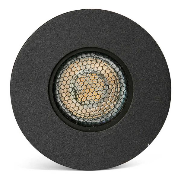 Lampa naziemna Faro 70871 Grund Recessed Black Anodized 1xGU10