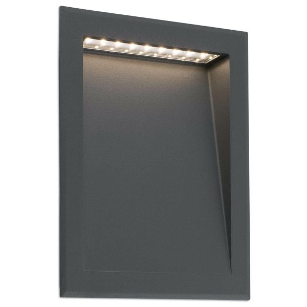 Lampa ścienna Faro 70900 SOUN 193 Dark grey downlight