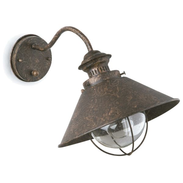 Kinkiet Faro 71110 Nautica 310 Rust wall lamp 260diam