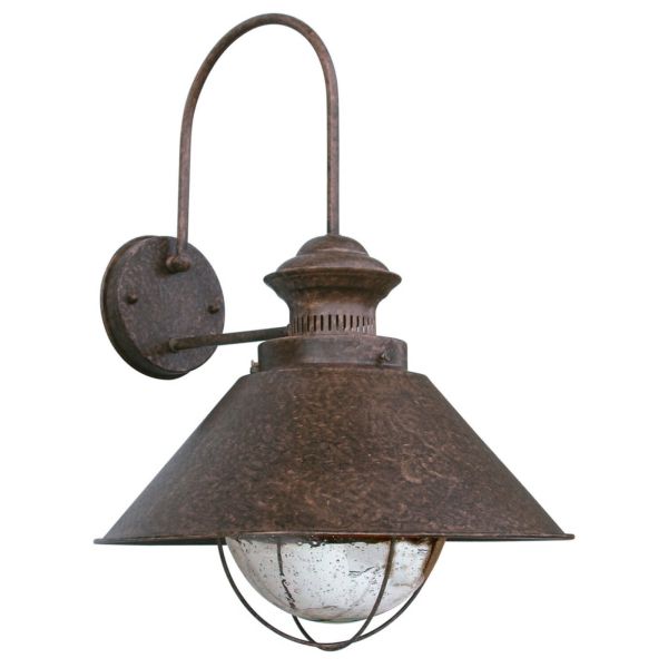 Kinkiet Faro 71128 Nautica 280 Rust wall lamp