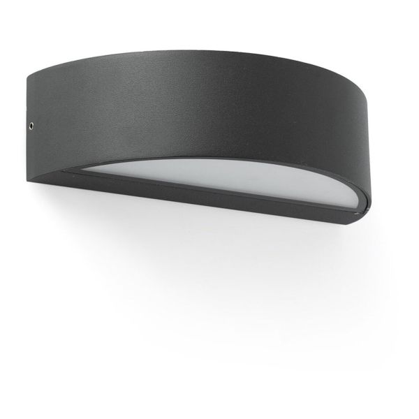 Lampa ścienna Faro 71276 OVAL Dark grey wall lamp