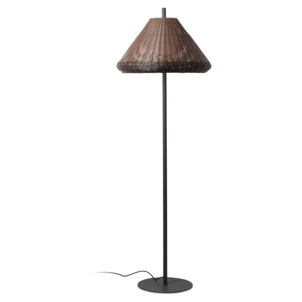 Lampa podłogowa Faro 71569-07 Saigon OUT 1950 W70 Grey/brown floor lamp