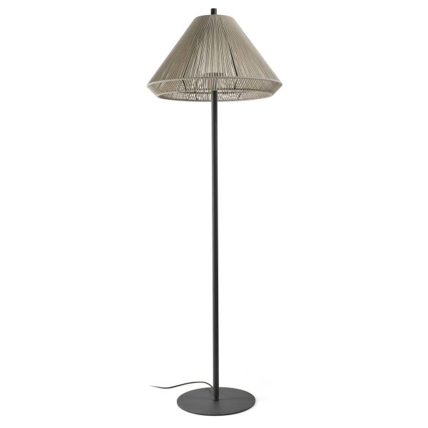 Lampa podłogowa Faro 71569-09 Saigon OUT 1950 C70 Grey/beige floor lamp