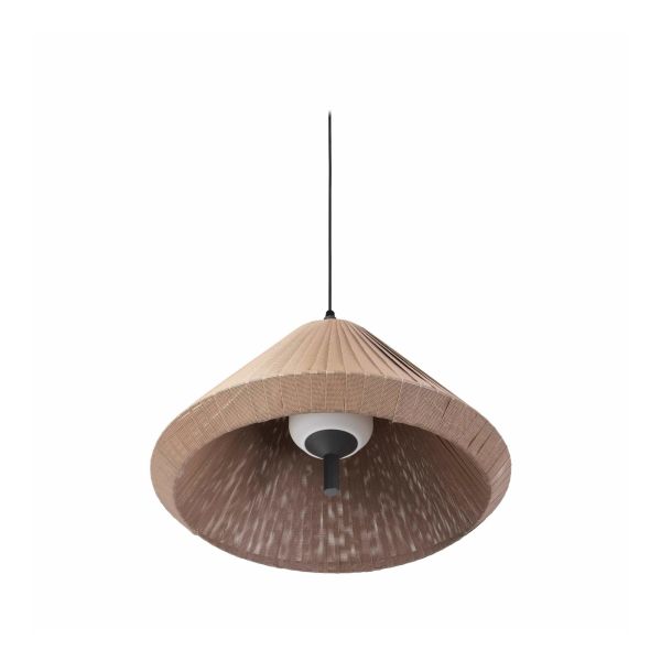 Lampa wisząca Faro 71579C-06 Saigon OUT Grey/brown pendant lamp T70 cone cap