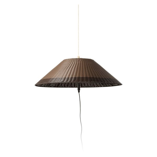 Підвісний світильник Faro 71584-08 Saigon OUT Grey/brown portable and pendant lamp W100 hole cap