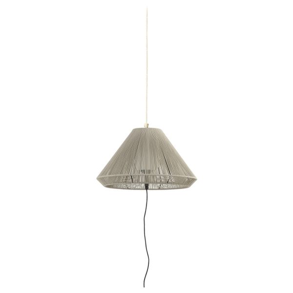 Підвісний світильник Faro 71584-09 Saigon OUT C70 Grey/beige portable and pendant lamp hole cap