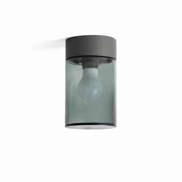 Plafon sufitowy Faro 71741 KILA 200 Dark grey ceiling lamp smoked