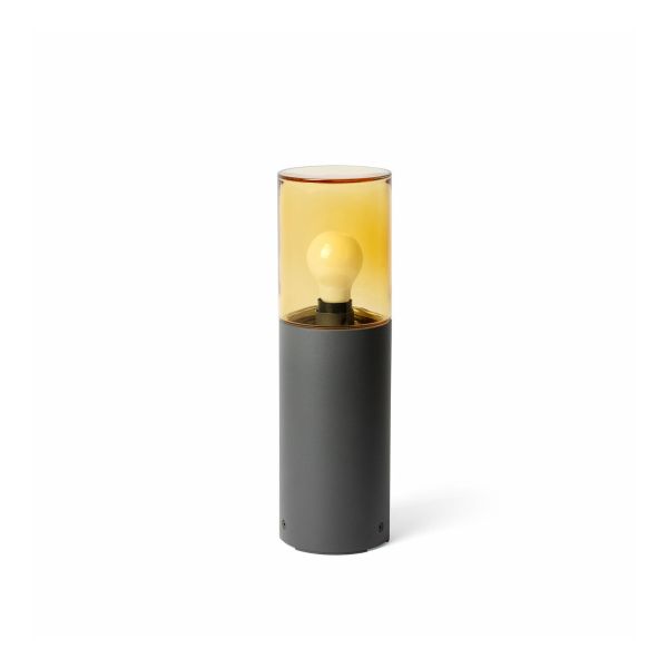 Парковий світильник Faro 71748 KILA 400 Dark grey beacon lamp amber