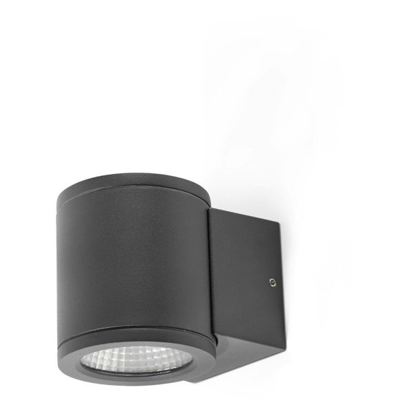 Lampa ścienna Faro 71916 TOND 1L Dark grey wall lamp 3000K