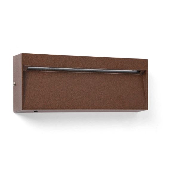 Lampa ścienna Faro 71968 Dune Wall Lamp Rectangular Corten 6W 4cct