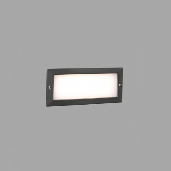 Lampa ścienna Faro 72092 STRIPE Dark grey recessed lamp