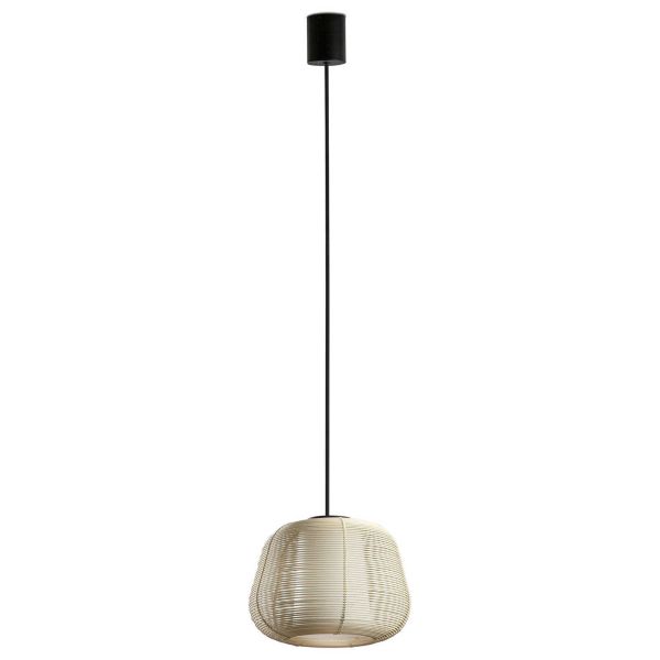 Lampa wisząca Faro 72126-159 Narita Suspended W/diff Beige 1xE27