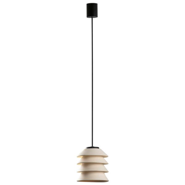 Lampa wisząca Faro 72126-164 Toba Pendant With Canopy Beige 1xE27