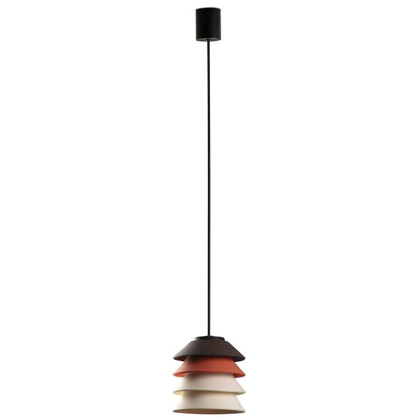 Lampa wisząca Faro 72126-167 Toba Pendant With Canopy Multicolor 1xE27