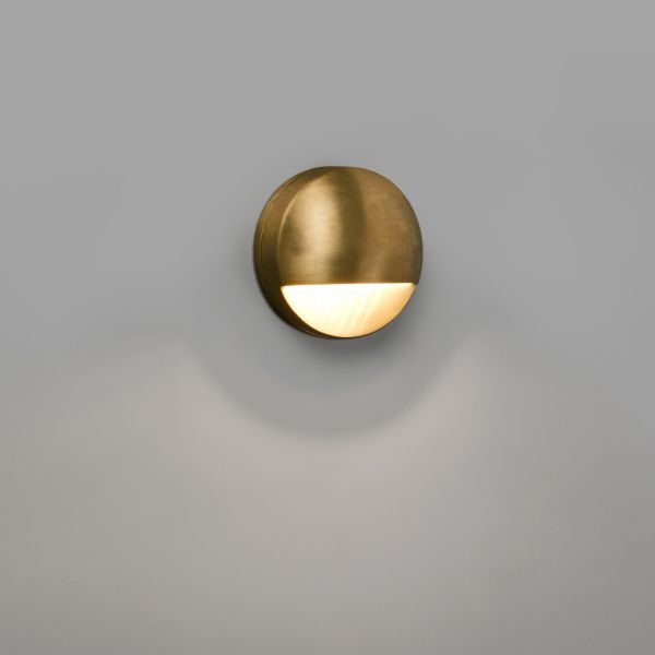 Lampa ścienna Faro 72330 DRAK Brass wall lamp