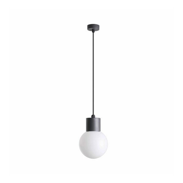Lampa wisząca Faro 74427C-01 MOON Dark grey pendant lamp