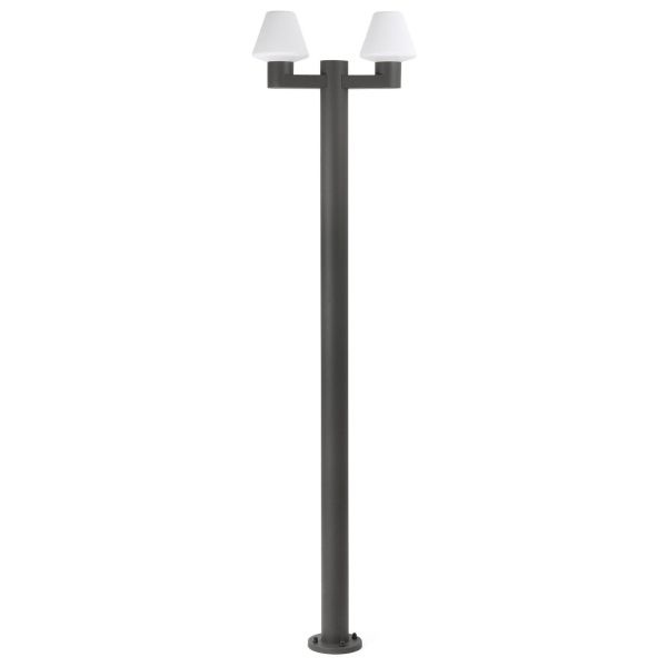 Latarnia uliczna Faro 74435F2-02 Mistu 2L Dark grey pole lamp